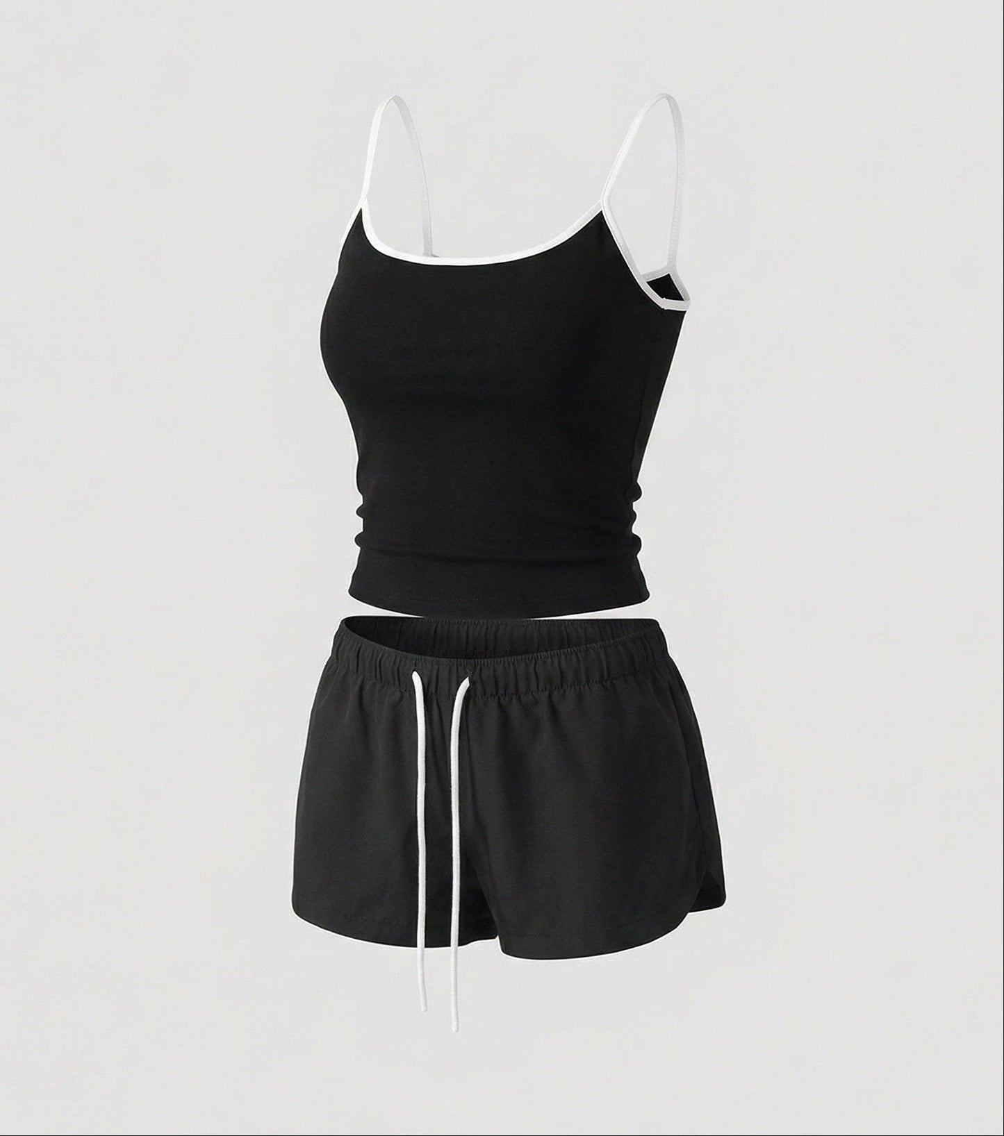 Damen Sommer Sportset 2-teilig Tanktop