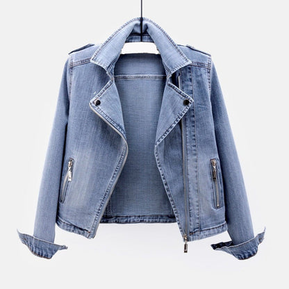 Damen Motorrad Jeansjacke Norvielle