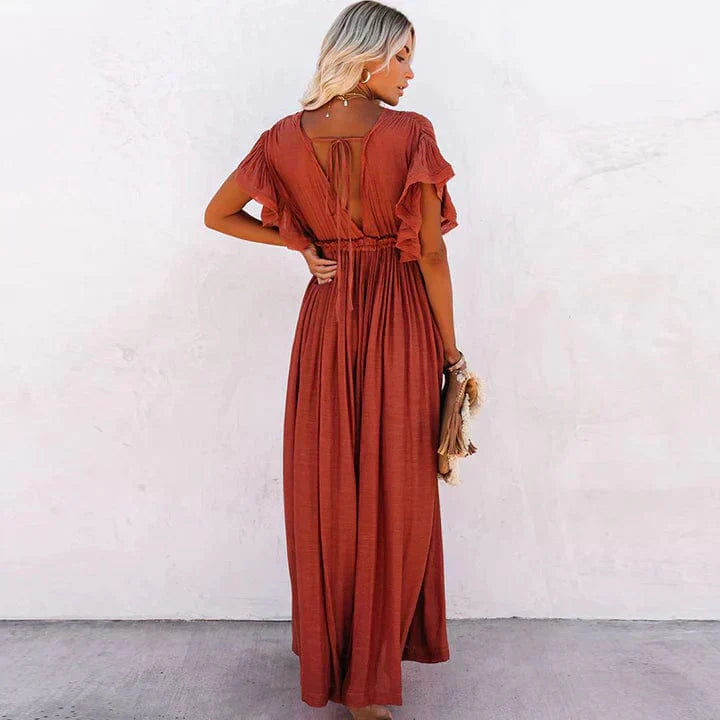 Norvielle Damen Strandkleid