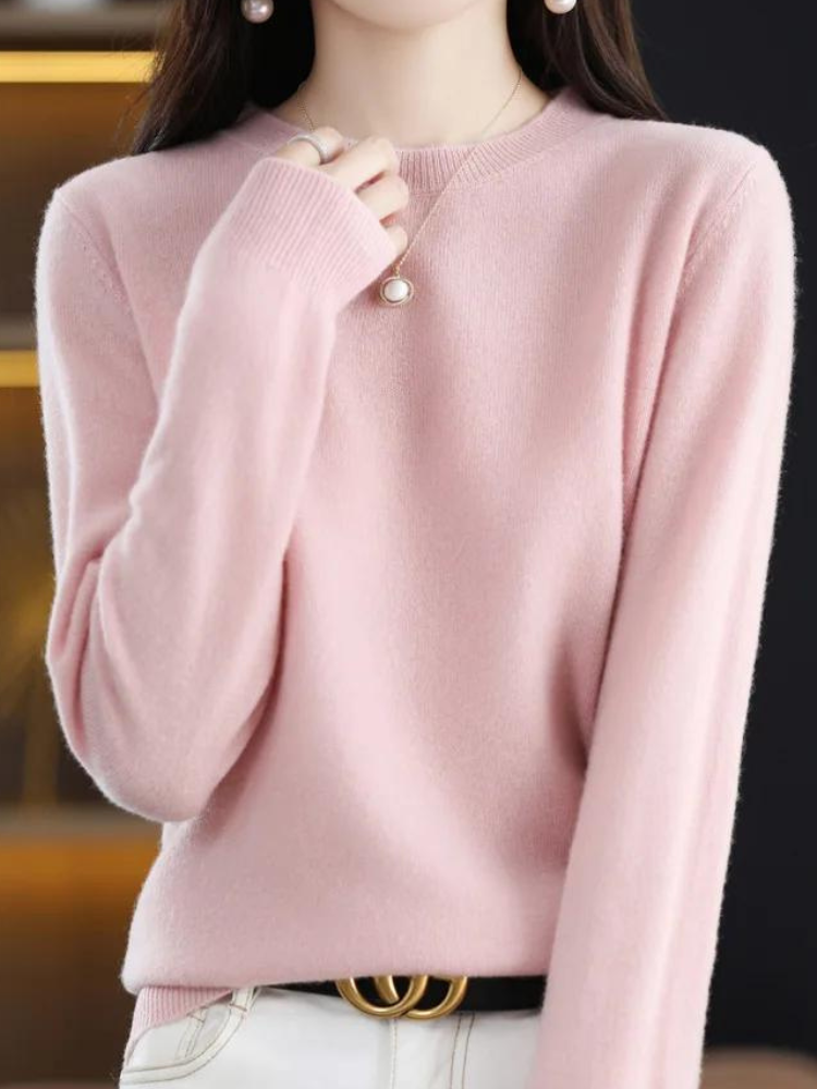 Damen Klassische Wollpullover