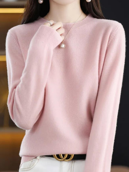 Damen Klassische Wollpullover