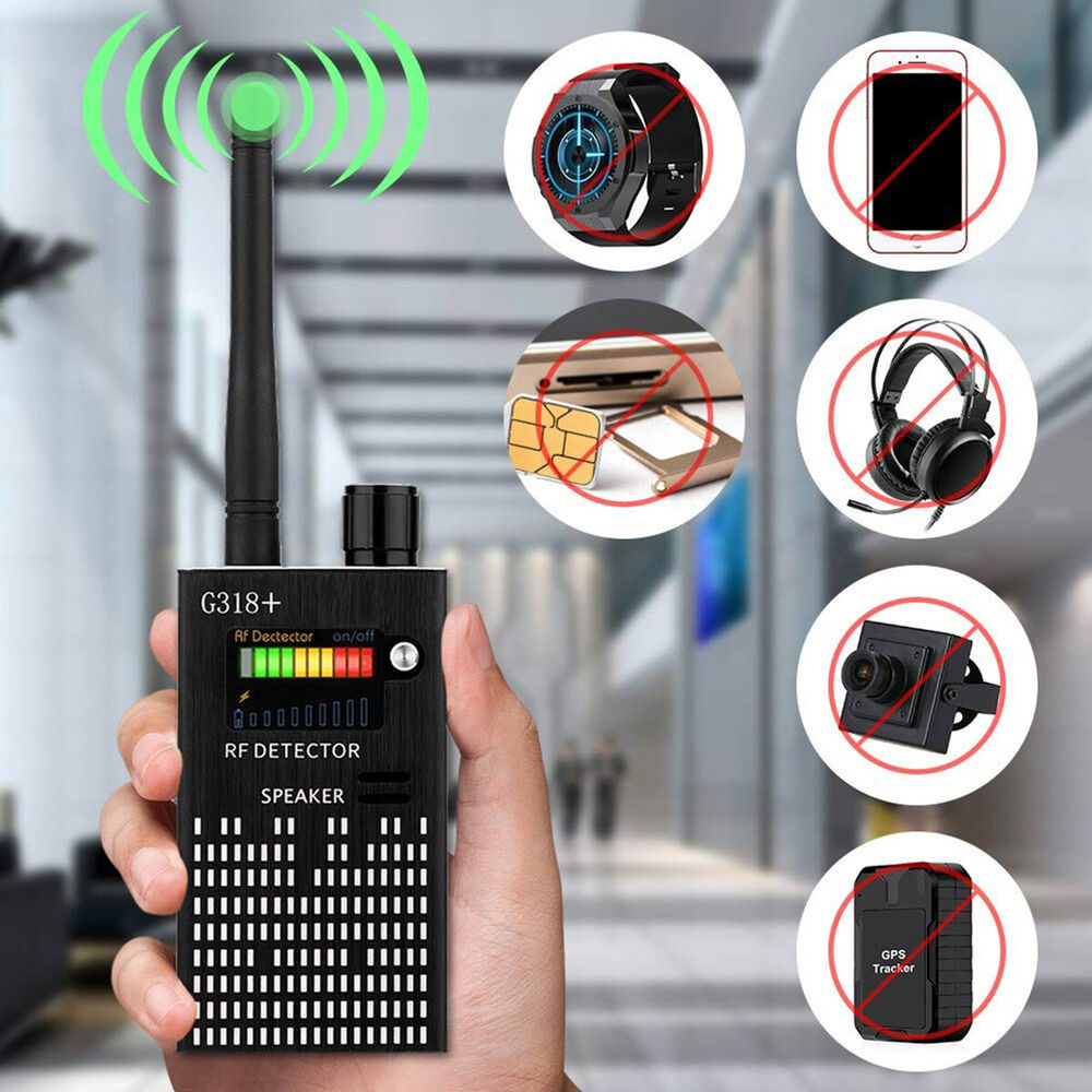 Wanzendetektor HF-Detektor für versteckte Kameras und GSM-GPS-Geräte - Norvielle