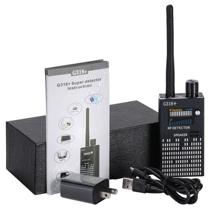 Wanzendetektor HF-Detektor für versteckte Kameras und GSM-GPS-Geräte