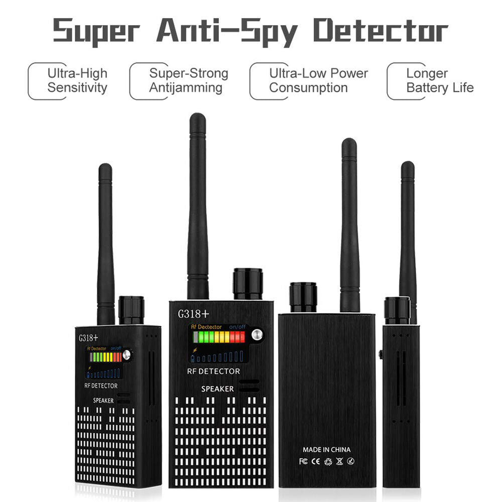 Wanzendetektor HF-Detektor für versteckte Kameras und GSM-GPS-Geräte