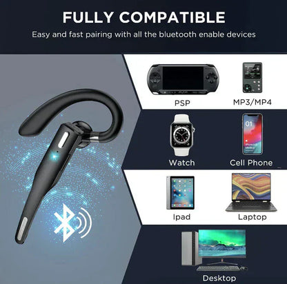 Trucker Bluetooth 5.1 Kopfhörer mit Doppel-Mikrofon und