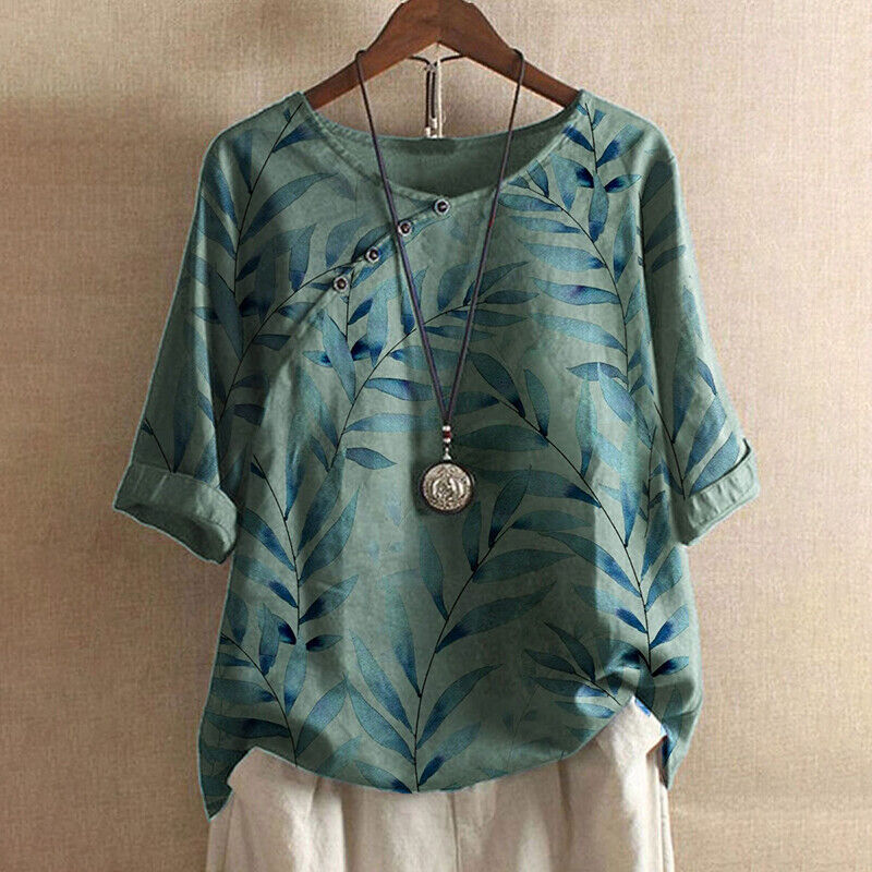Damen Blumenbluse Norvielle