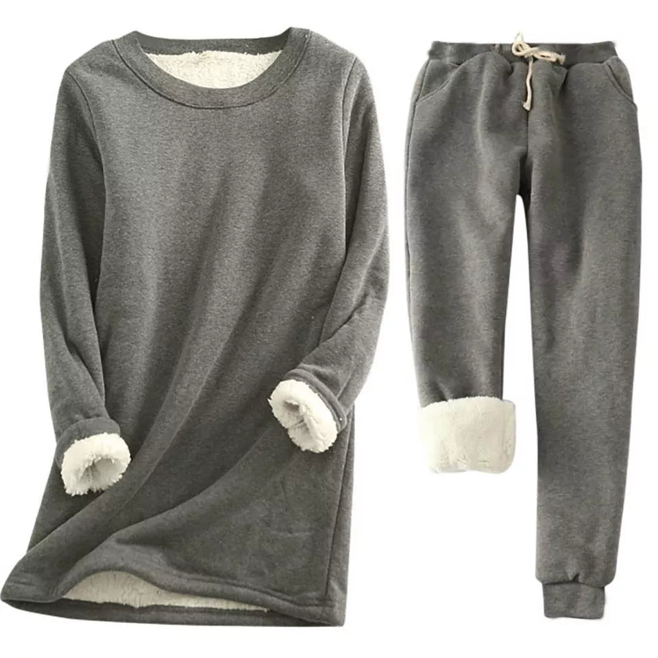 Norvielle Damen Fleeceset Bequem
