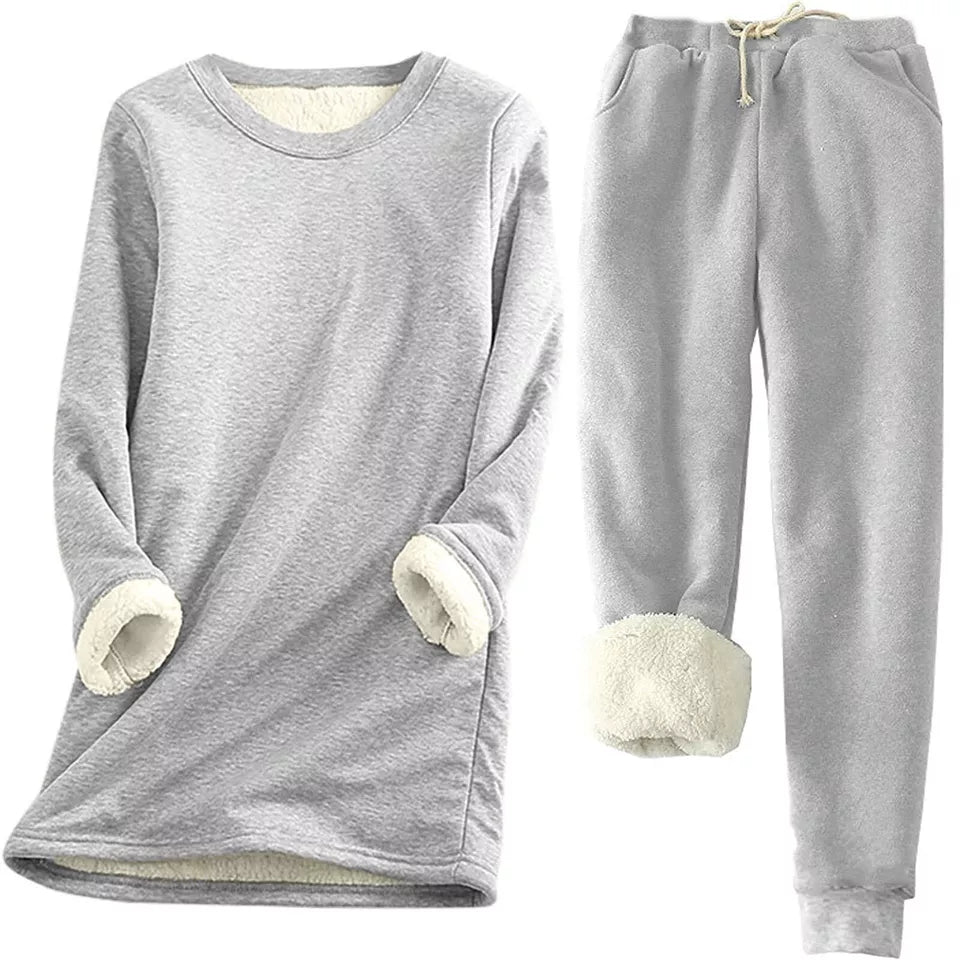 Norvielle Damen Fleeceset Bequem