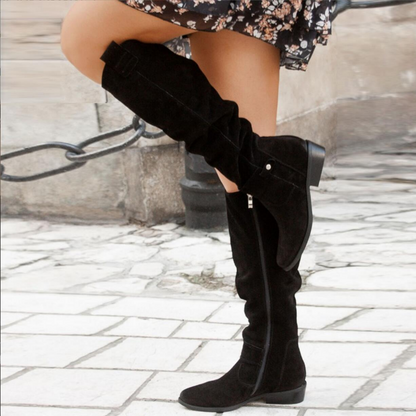 Norvielle Damen Modestiefel Rutschfeste Sohle