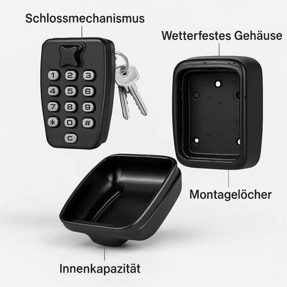 Schlüsselsafe Outdoor Metall Codierschloss