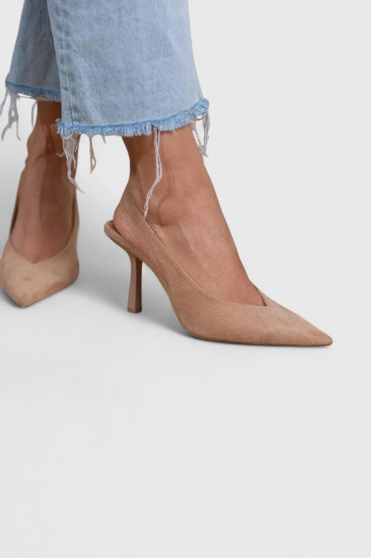 Damen Elegante Pumps Spitze Spitze Toe Schuhe - Norvielle