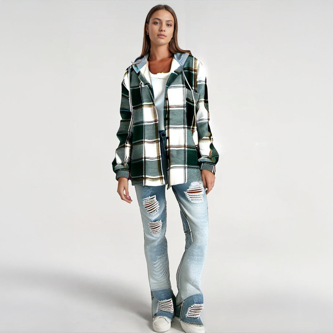 Damen Gemütliche Jacke - Norvielle