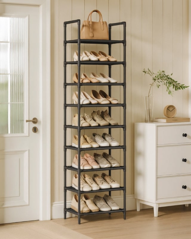 Metall Schuhschrank Stahl Slim Line - Norvielle