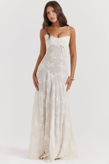 Damen Sommerkleid Spaghettiträger Leicht - Norvielle