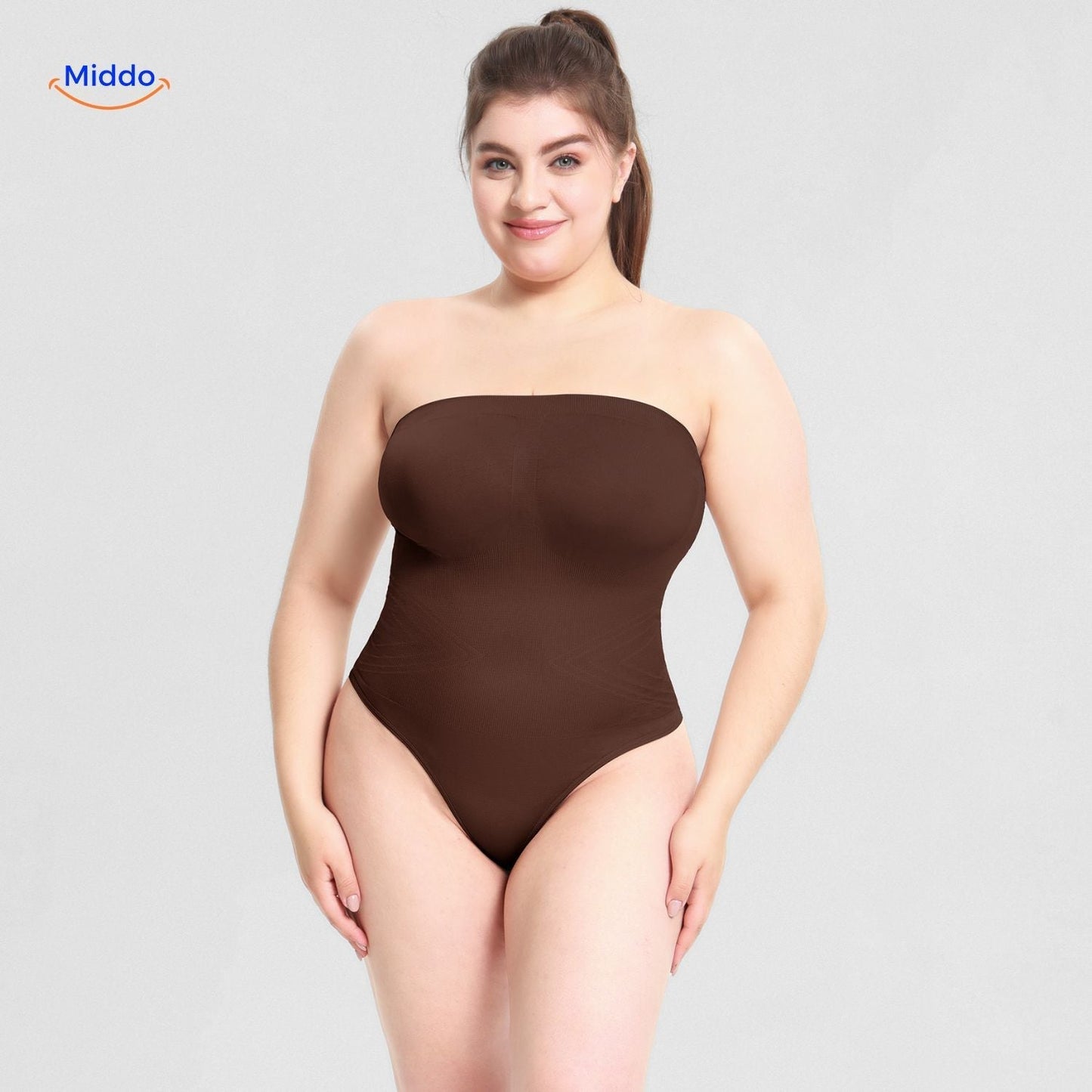 Damen Shapewear Bodysuit Formend Stützend