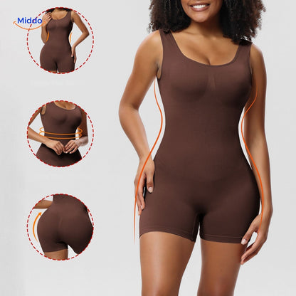 Damen Shapewear Bodysuit Formend Stützend