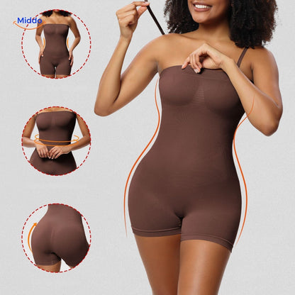 Damen Shapewear Bodysuit Formend Stützend