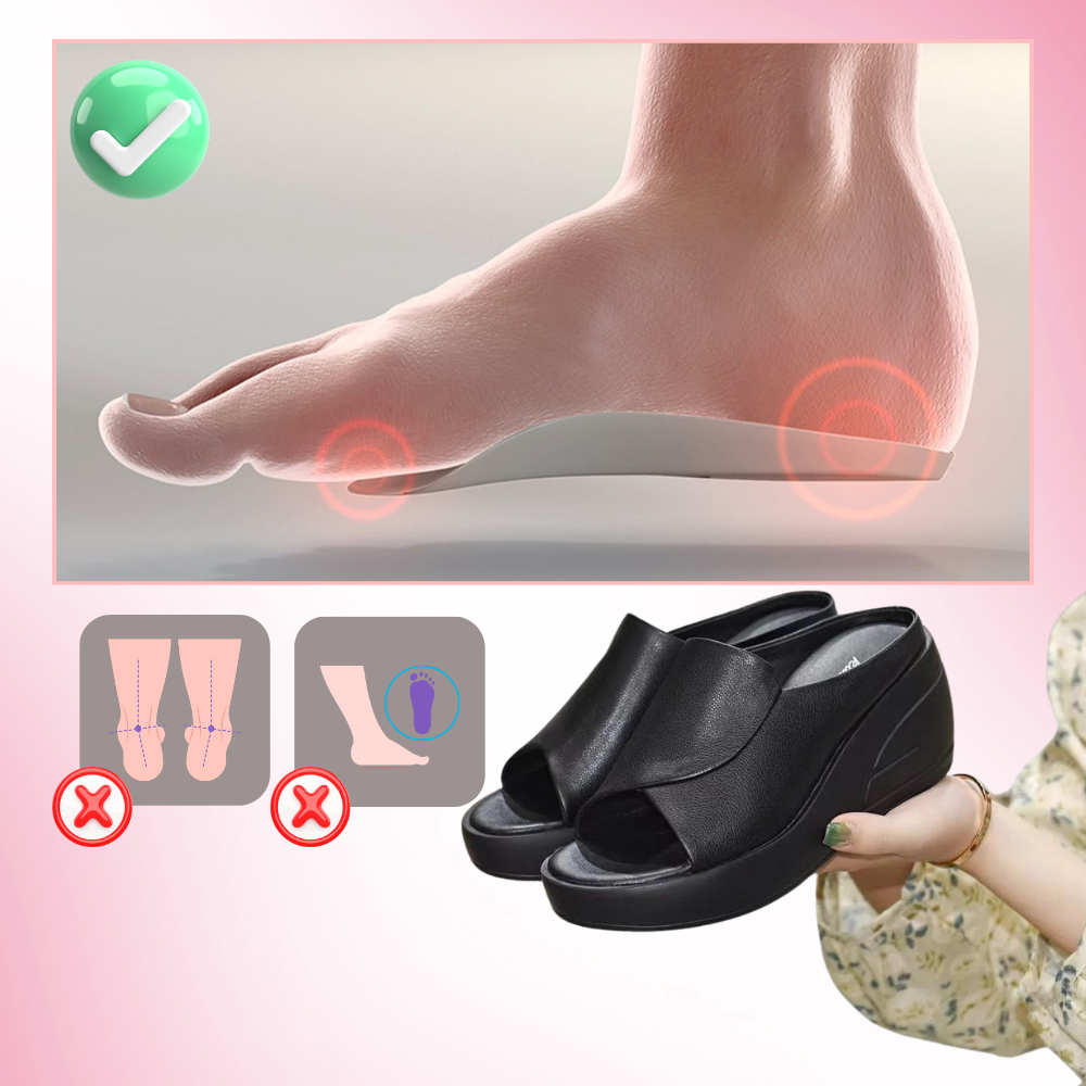 Damen Orthopädische Sandalen Stoßdämpfend Komfortabel