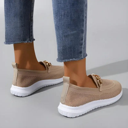 Norvielle Damen Orthopädische Schuhe Atmungsaktives Material Bequem