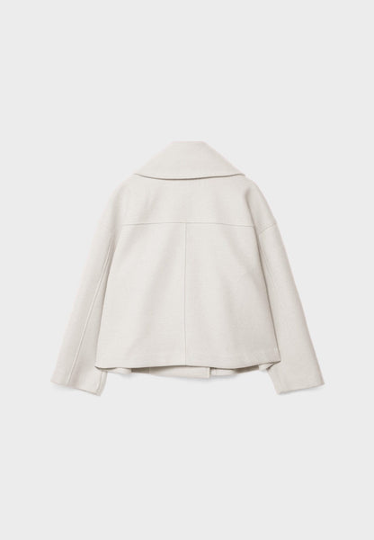 Damen Kurzjacke Elegantes Doppelknopf-Modell