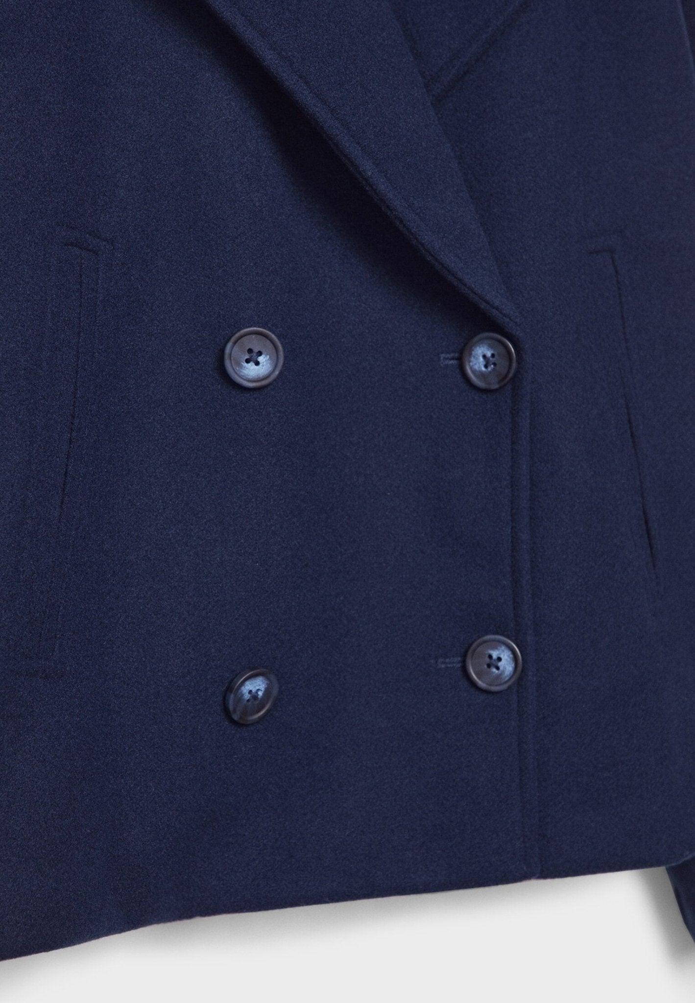 Damen Kurzjacke Elegantes Doppelknopf-Modell