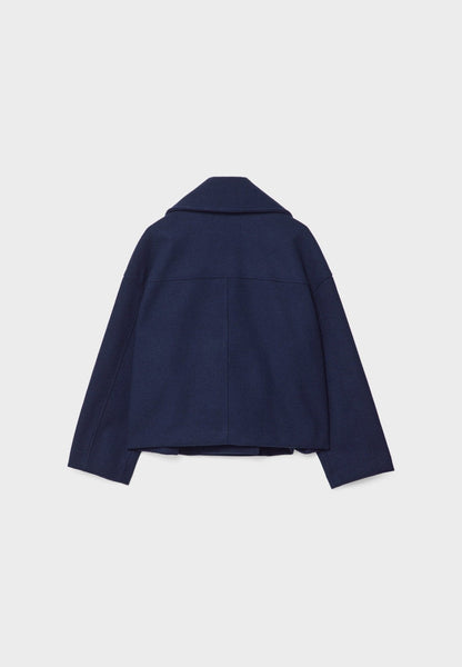 Damen Kurzjacke Elegantes Doppelknopf-Modell