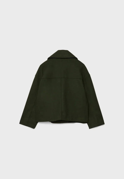 Damen Kurzjacke Elegantes Doppelknopf-Modell