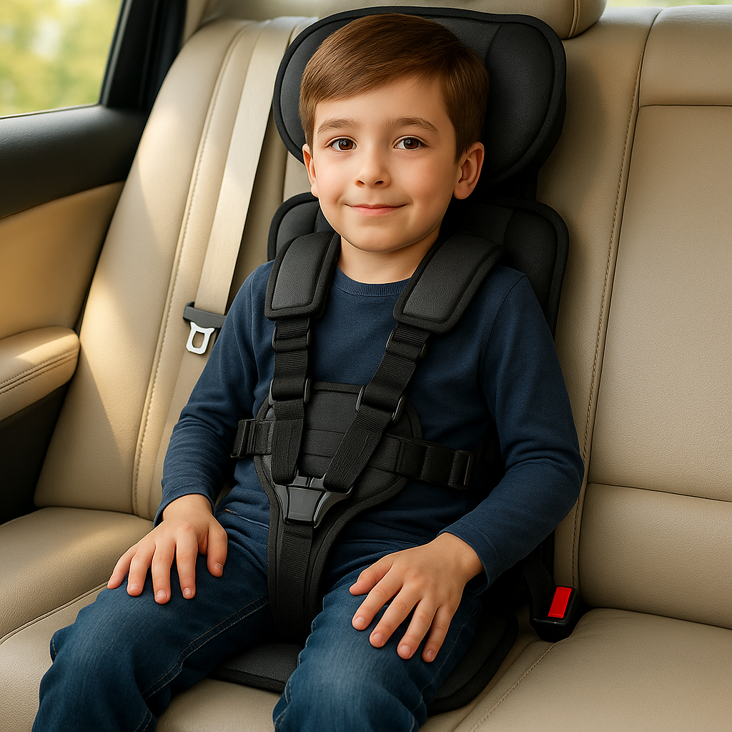 Tragbarer Kindersitz Auto Reisebooster Sicher