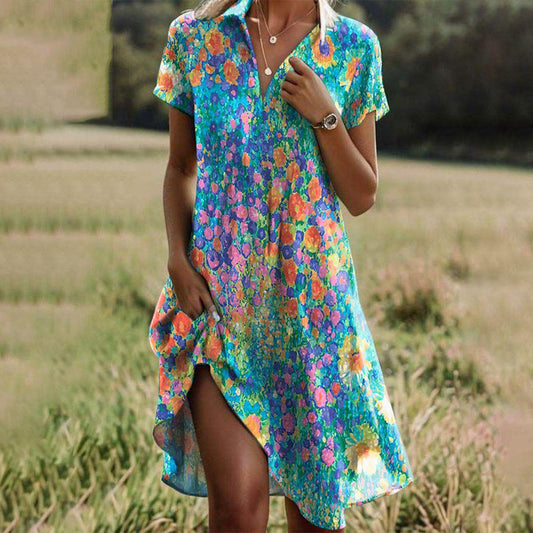 Anke Damen Boho Sommerkleid - Norvielle