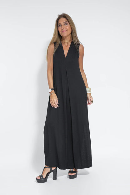 Norvielle Damen Schlankmachendes Kleid - Norvielle