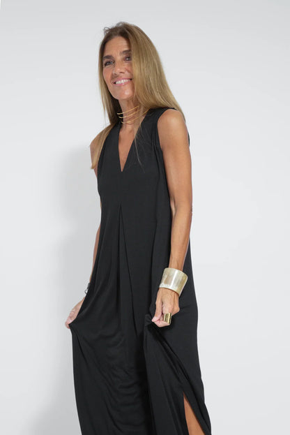 Norvielle Damen Schlankmachendes Kleid