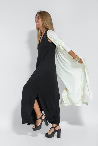 Norvielle Damen Schlankmachendes Kleid