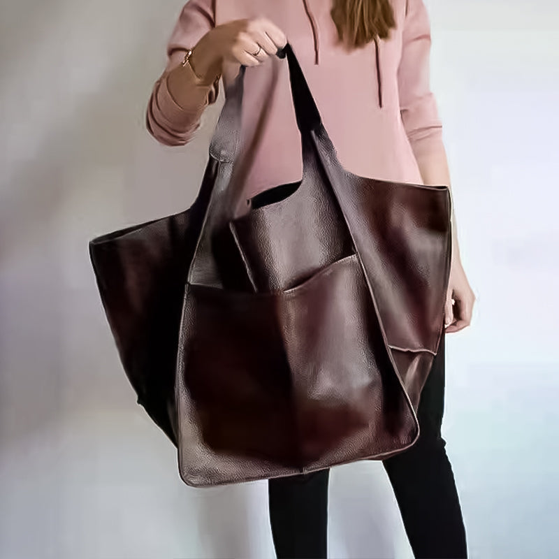 Damen Großhandtasche Leder