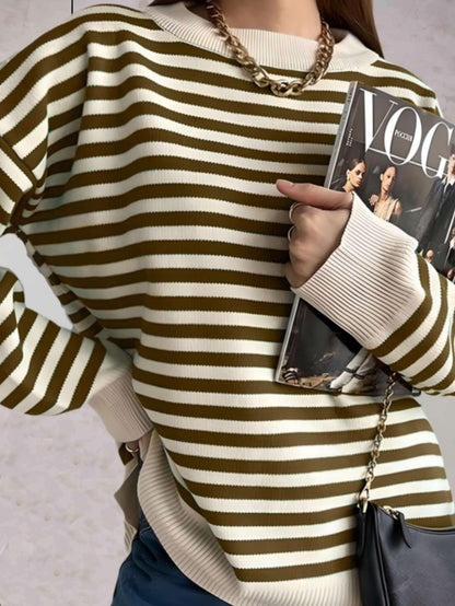 Norvielle Damen Oversize Pullover Stilvoll
