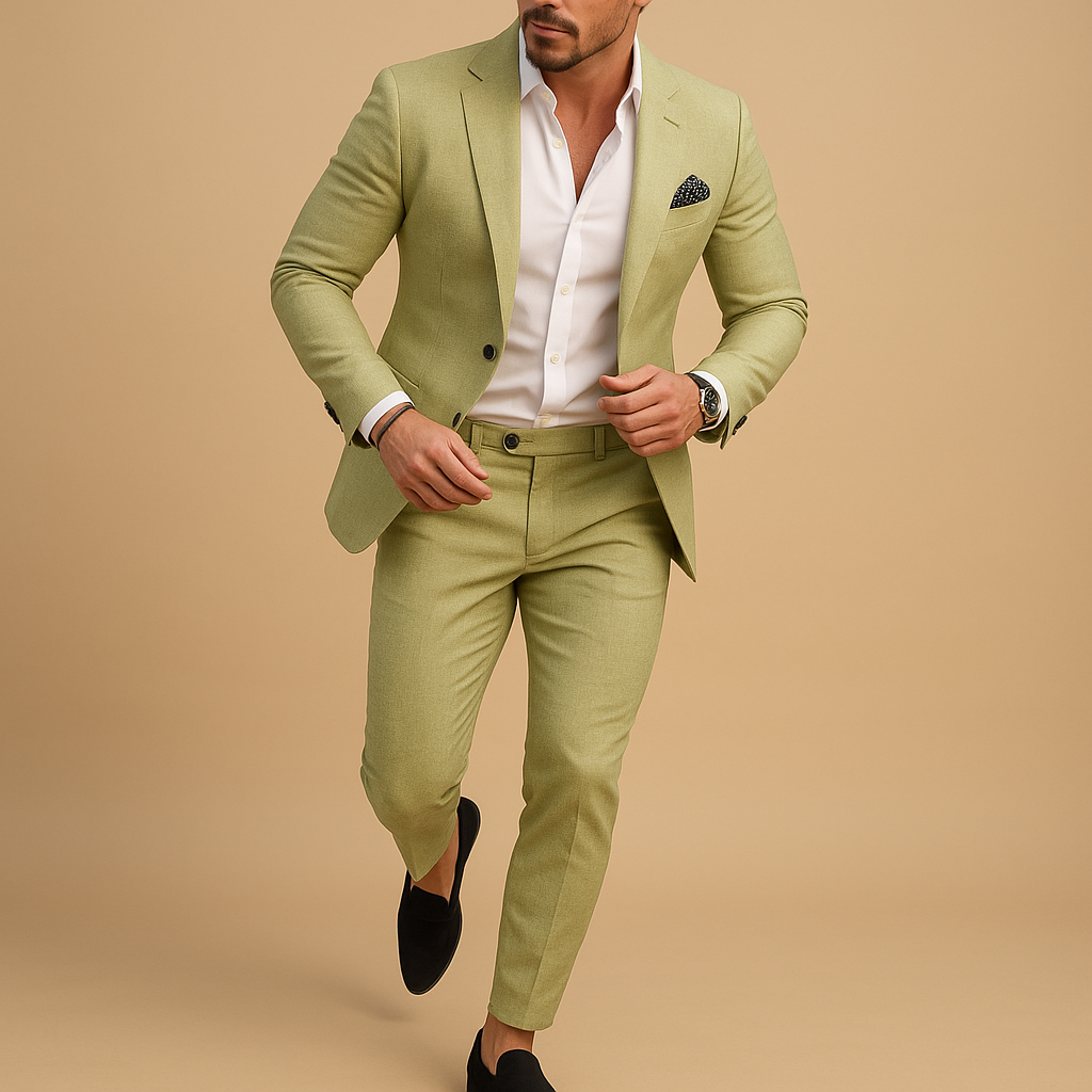 Herren Anzug Slim Fit Formell