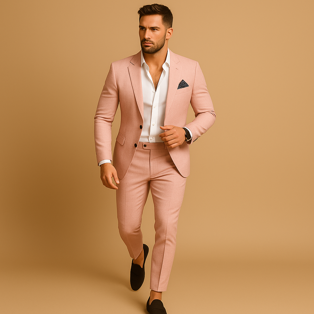 Herren Anzug Slim Fit Formell