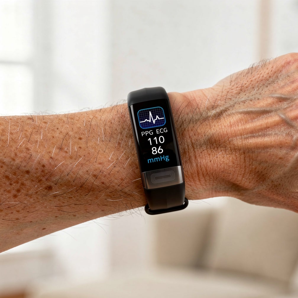 Vitaro Smartwatch EKG Herzfrequenz Blutdruck Schlaftracking
