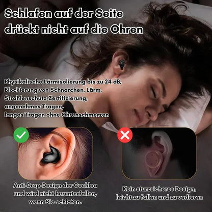 Bluetooth-Kopfhörer Ultraflach für Schlafen und Alltag