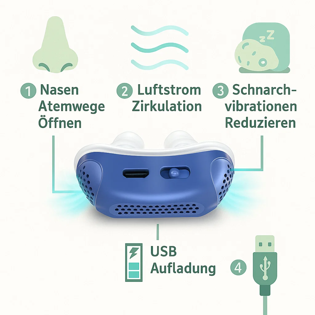 Reise-Cpap-Gerät für Schlafapnoe und Anti-Schnarchen
