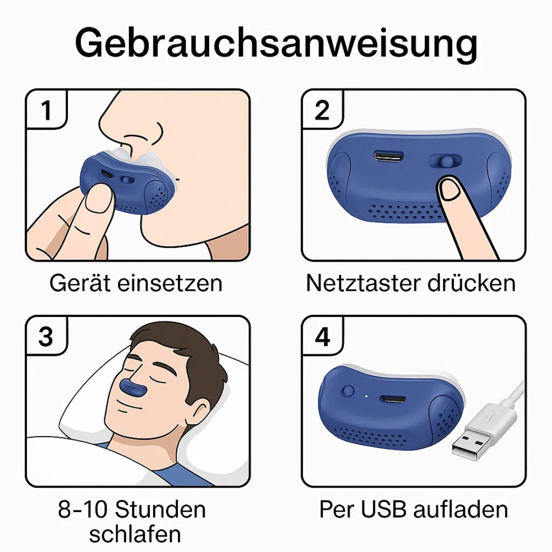 Reise-Cpap-Gerät für Schlafapnoe und Anti-Schnarchen