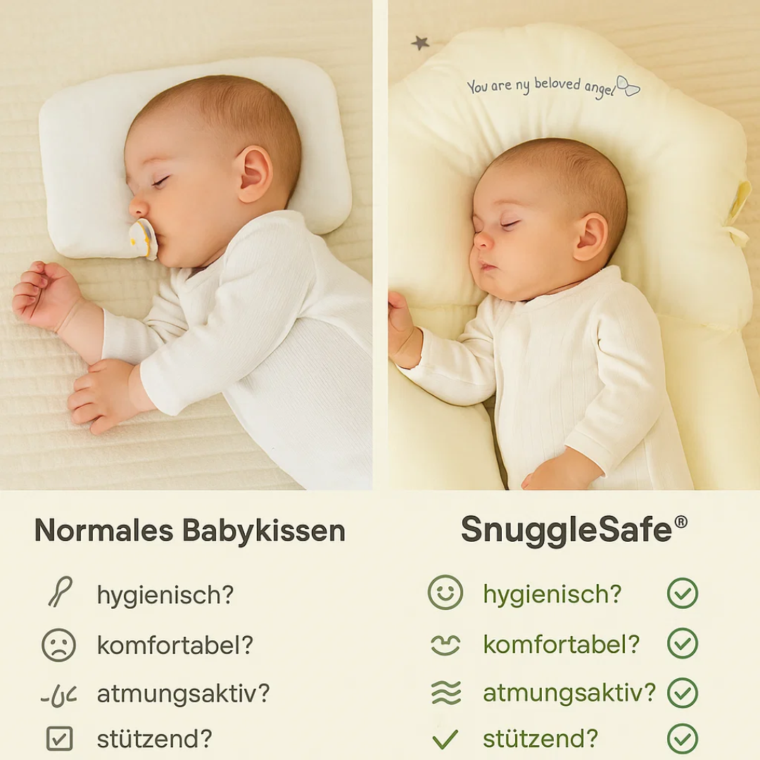 Baby-Kuschelkissen Antibakteriell für sicheres Schlafen