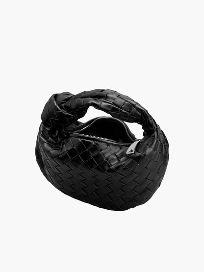 Damen Mini Geflochtene Handtasche