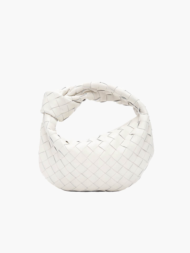 Damen Mini Geflochtene Handtasche
