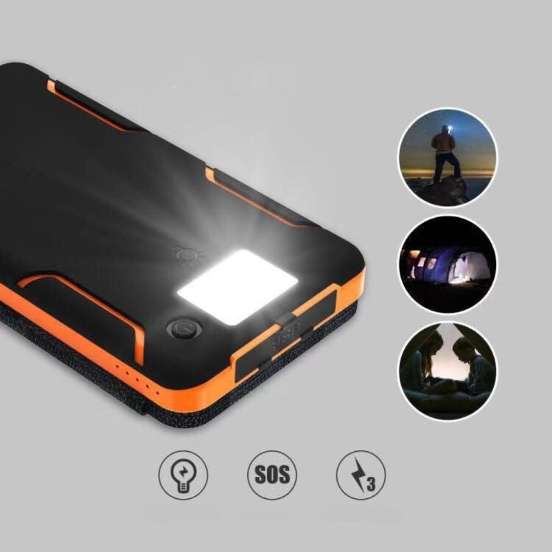 Solar Powerbank Ladegerät für Handy
