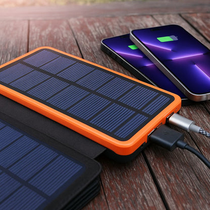 Solar Powerbank Ladegerät für Handy - Norvielle