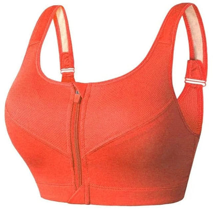 Damen Sport-BH Große Größen Reißverschluss