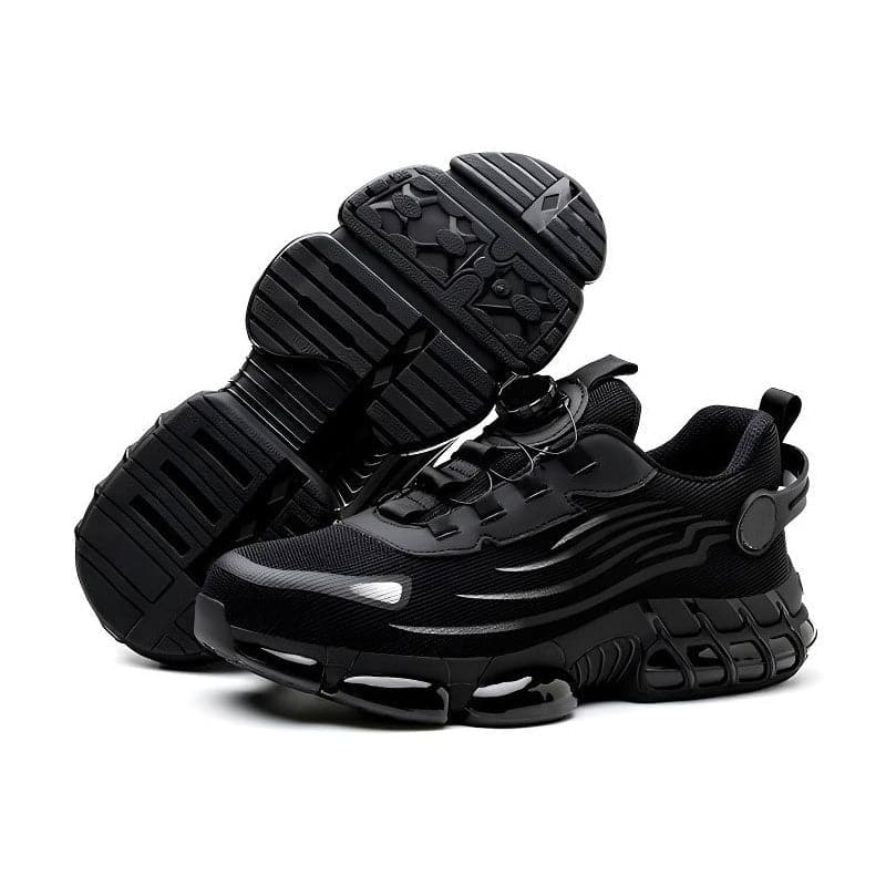 Unisex Sicherheitsschuhe Rutschfest Schwarz - Norvielle