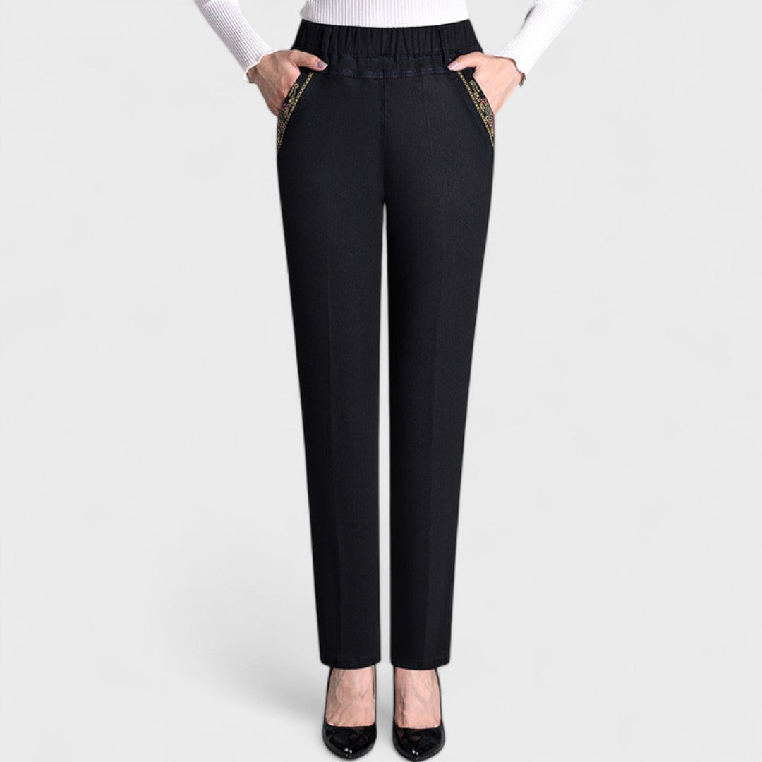 Damen Stretch-Jeans Bequem Elastisch
