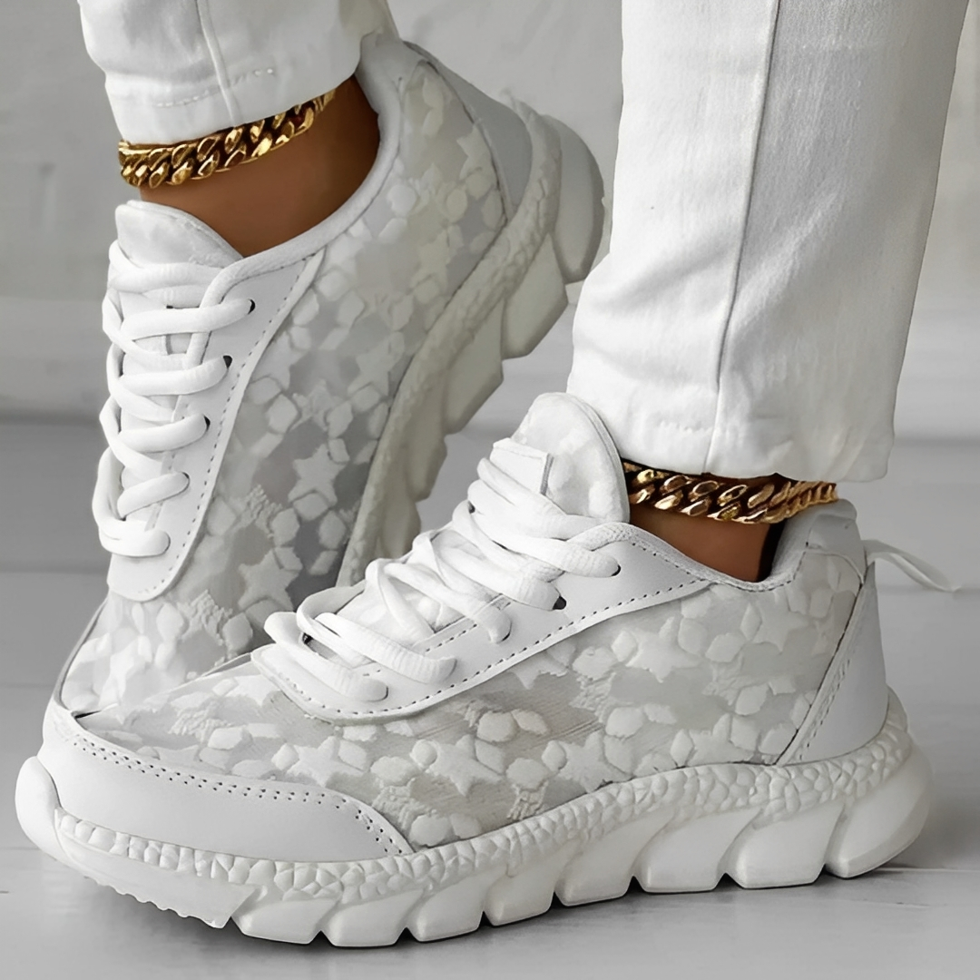 Lorina Damen Freizeitschuhe Atmungsaktives Mesh