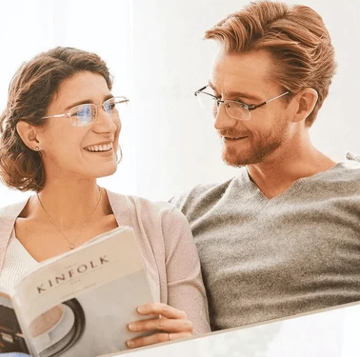 Viselio Intelligente Lesebrille Gleitsichtgläser Ultraleicht